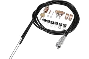 Emergency Parking Brake Kit 110" Parking Brake Cable Kit Compatible With Wilwood Brake System Replace # 330-9371 140-14415-R
