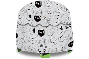 YUYAKACover Kids Water Table Cover Fit Little Tikes Fish 'n Splash Water Table, Waterproof Dust Proof Outdoor Toys -Cover only,34"Dx20"H (Pets)