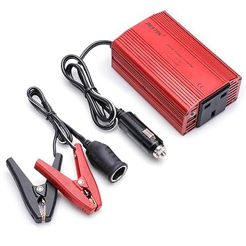 Amazon.es: BESTEK MRI3013J2 - 300W inversor 12V a 220V con crimper ...