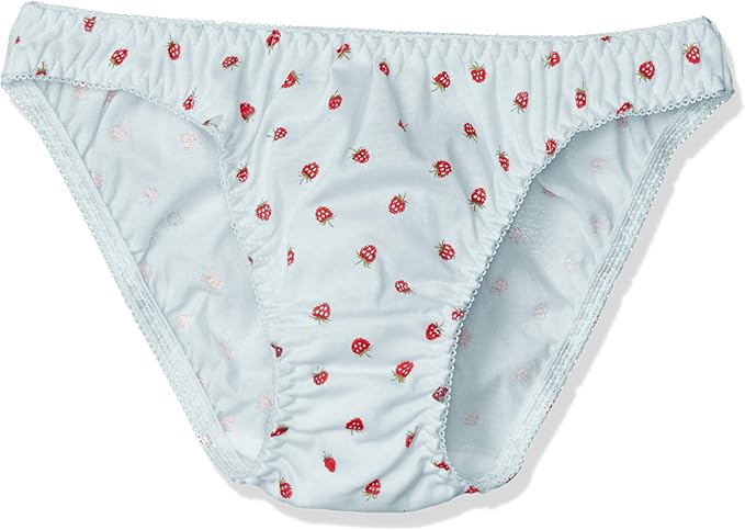 Amazon Co Jp ラ ポーム キュートデザイン フルバック イチゴプリント いちご ストロベリー 可愛い パンツ コットン 綿 穿きやすさ 気持ちの良い素材 日本製 レディース 服 ファッション小物