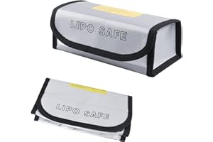 Fireproof Lipo Battery Safe Bag, Explosion-Proof Lipo Battery Organizer Storage Case, Lipo Battery Charging Bag, Fireproof Sa