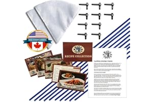 Maple Syrup Tree Tapping Kit – (10) Taps + (10) 3-Foot Drop Line Tubes + 1- Quart Maple Sap Filter – Dark Blue Premium Food G