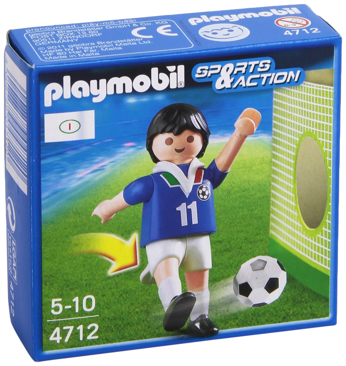 Playmobil Soccer Player Italy