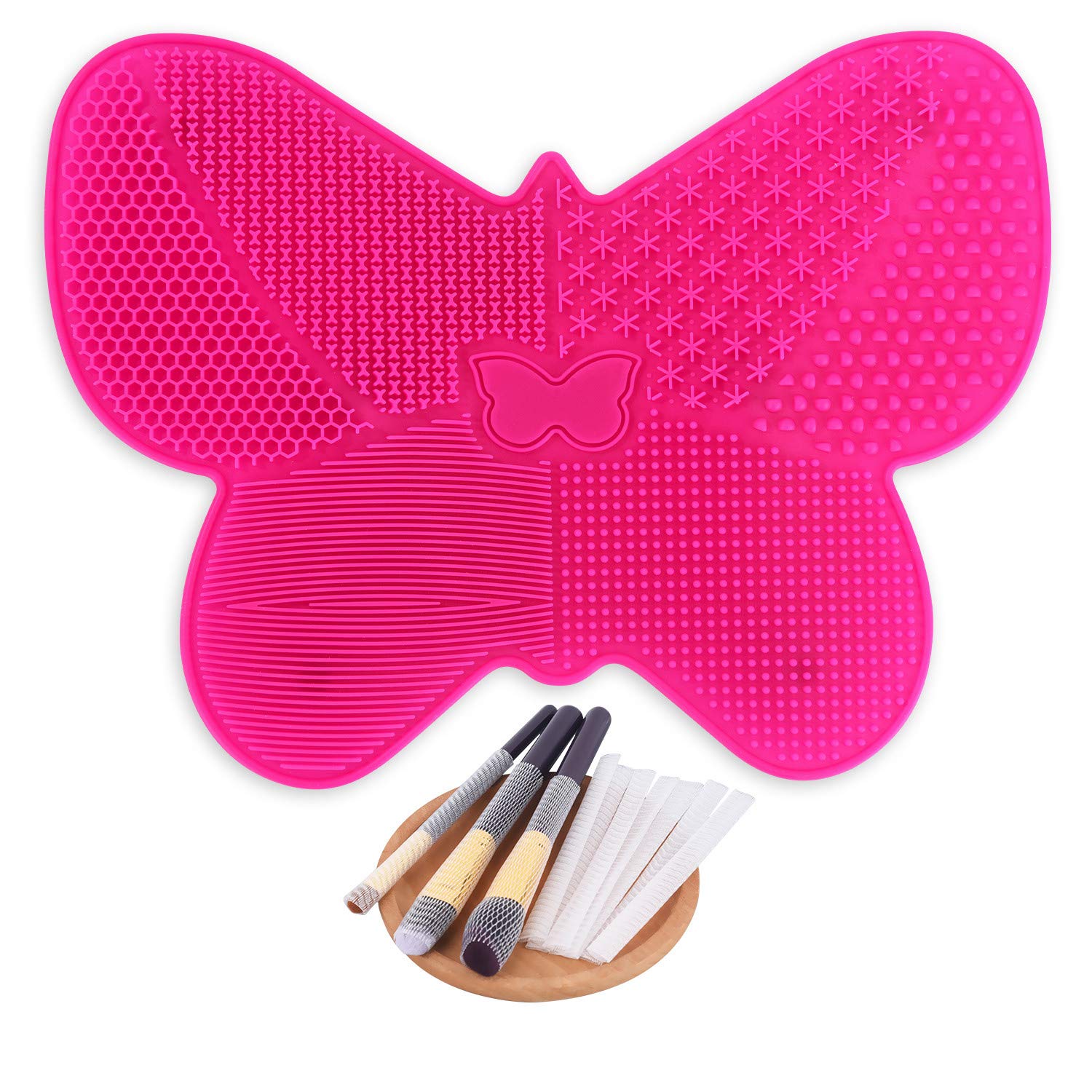 Makeup Brush Cleaner Mat Silicone Cosmetics Brush Cleaner