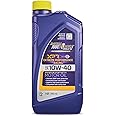 Royal Purple 01041 XPR 10W-40 Ultra-Light Extreme Performance Synthetic Racing Motor Oil - 1 Quart Bottle