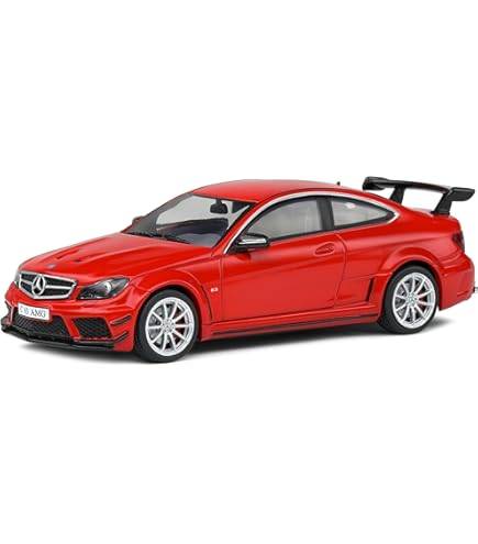 ミニカー Mercedes-Benz C63 AMG 1/43 Amazon.com: Solido 1:43 MERCEDES C63 AMG BLACK SERIES GREY