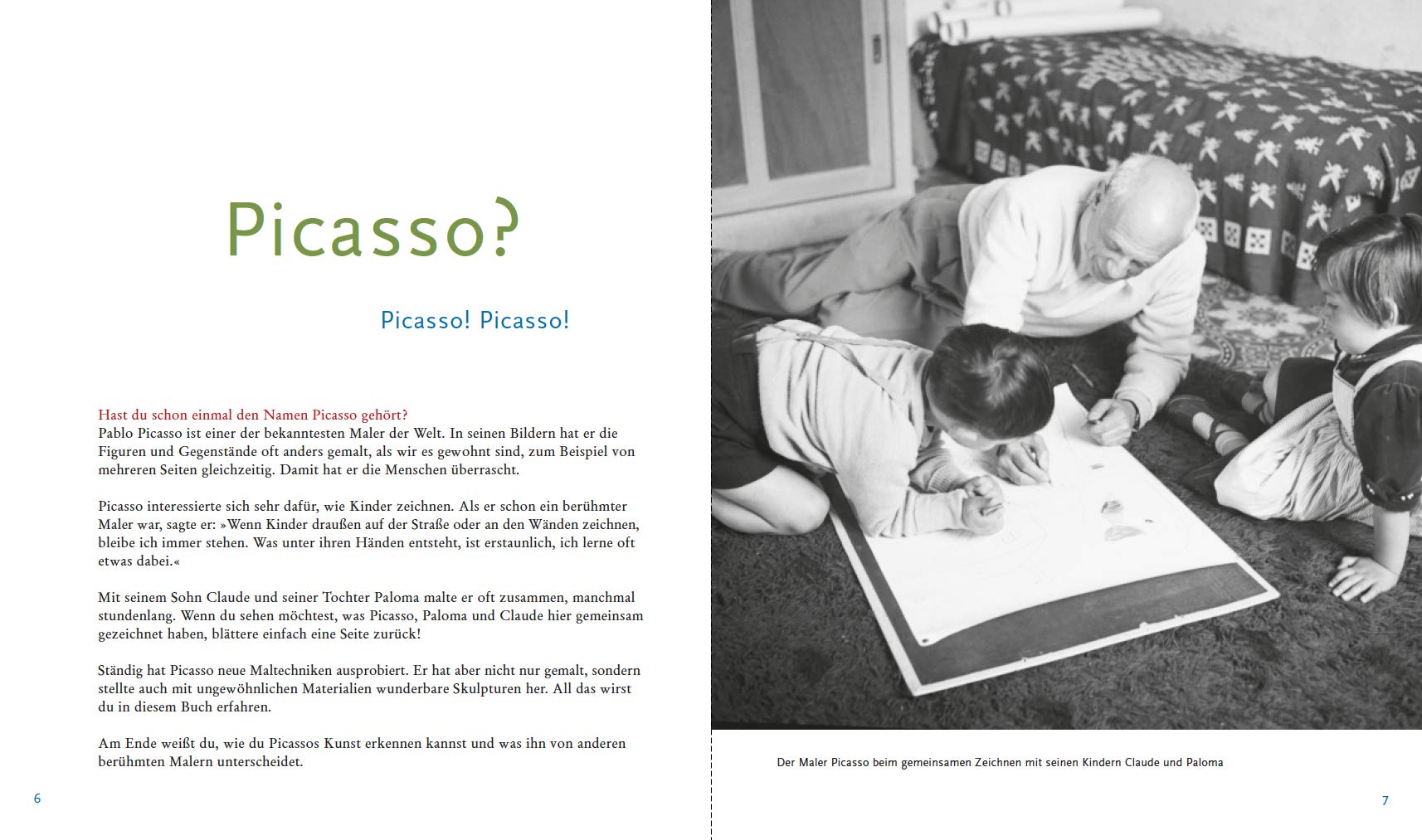 Wer Ist Eigentlich Dieser Picasso Kinder Entdecken Kunst Amazon De Benke Britta Bucher