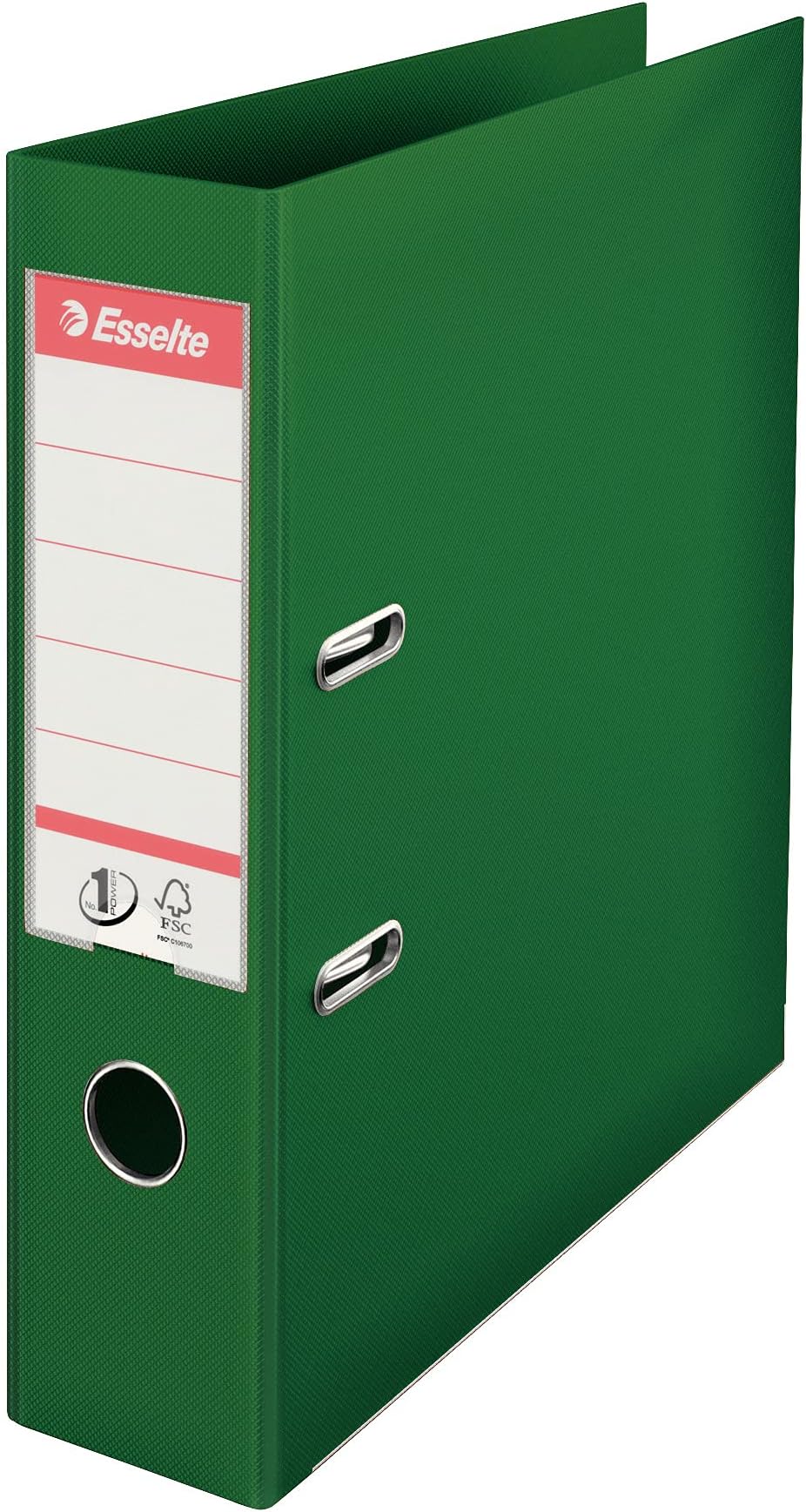 Esselte A4 Lever Arch File Green 72mm Spine 500 Sheets