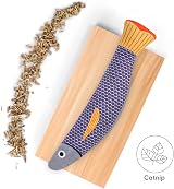 Aibuddy Catnip Toy 4 Pack Fish Chew Toys Bell Inside 7.7" L view 3