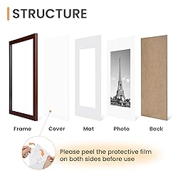 upsimples 12x16 Picture Frame Set of 5, Display