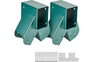 VEVOR A-Frame Middle Swing Set Brackets, Heavy Duty Carbon Steel Swing Set Hardware with Mounting Hardware, DIY Swing Set Bra