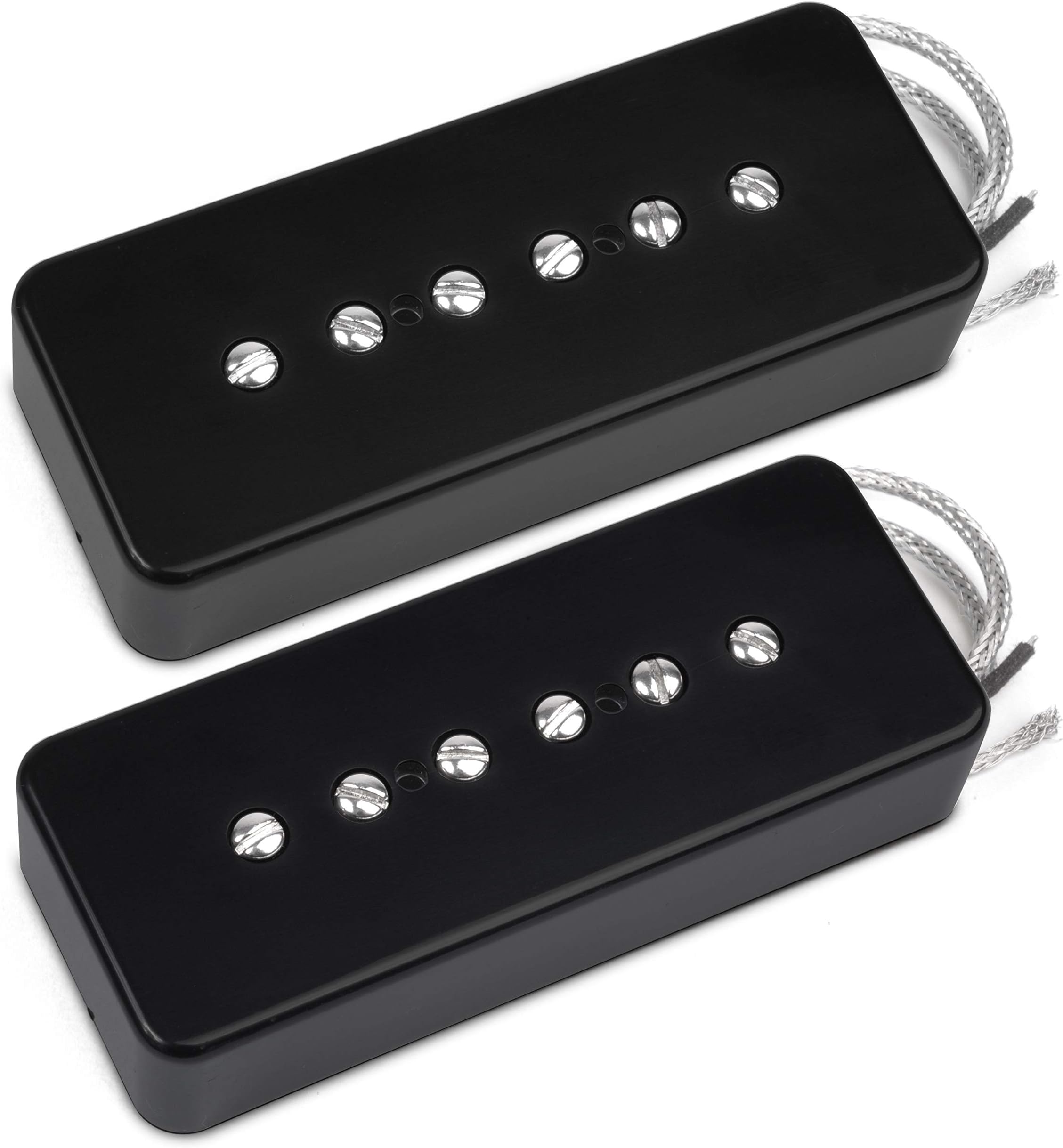 Golden Age Parsons Street P-90 Pickups, Set of 2-1 Original, 1 RWRP