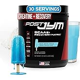 JYM Supplement Science Post JYM Active Matrix Blue Artic Freeze Amino Recovery Powder Pure Creatine HCL, BCAA’s, Glutamine, Carnitine, Betaine, Taurine for Strength, Repair, Performance 30 Servings