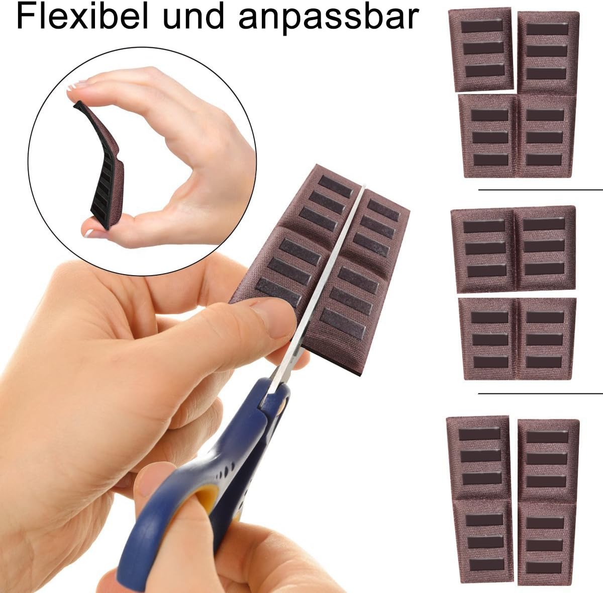 Metric USA Stacking Grader Shims (Pack of 12), Brown, 12 Pcs - Image 5