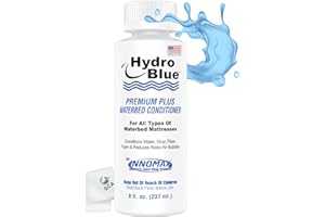 Hydroblue Premium All Purpose Waterbed Conditioner 8 oz Bottles- Multi-Use Waterbed Mattress Care Product - Made in USA ~ Eas