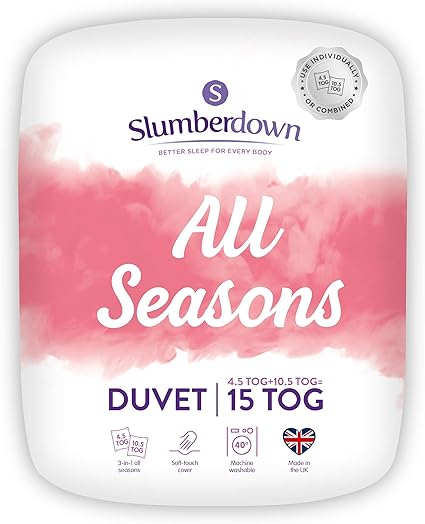 Slumberdown All Seasons King Size Duvet 