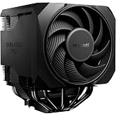 be quiet! Dark Rock Pro 6 Air CPU Cooler, 7 Heatpipes, 2 PWM Fans, 300W TDP | Semi-Passive Mode, High RAM and VRM Cooler Compatibility, 2 Silent Wings 135mm Fans, For Overclocking, 2 Mode Speed Switch