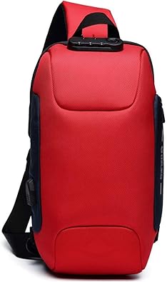 Amazon ボディバッグ ワンショルダー メンズ レッド ボディバッグ ワンショルダー