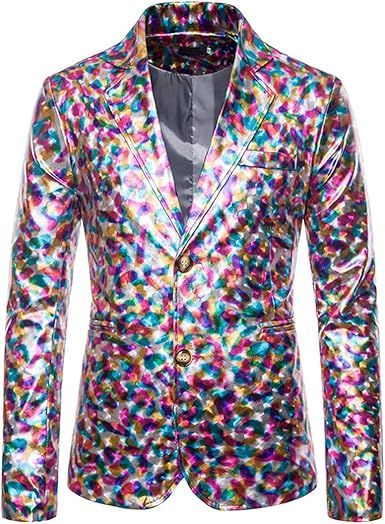 veste brillante homme