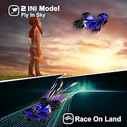 UNTEI 2 In 1 Mini Drones for Kids Remote Control
