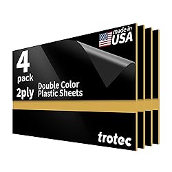 Trotec TroLase | 12"x24"x1/16", 4 Pcs | Gloss