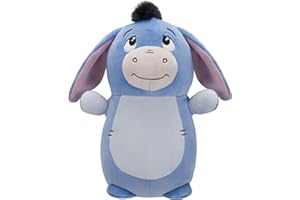 Squishmallows Original Disney 10in Eeyore HugMees – Ultrasoft Official Jazwares Plush (Medium-Sized)