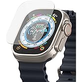 Ringke Glass for Apple Watch Ultra 3/2/1 Screen Protector (49 mm) [Multi-Layer Protection] 9H hardness Tempered Glass - 4 Pack