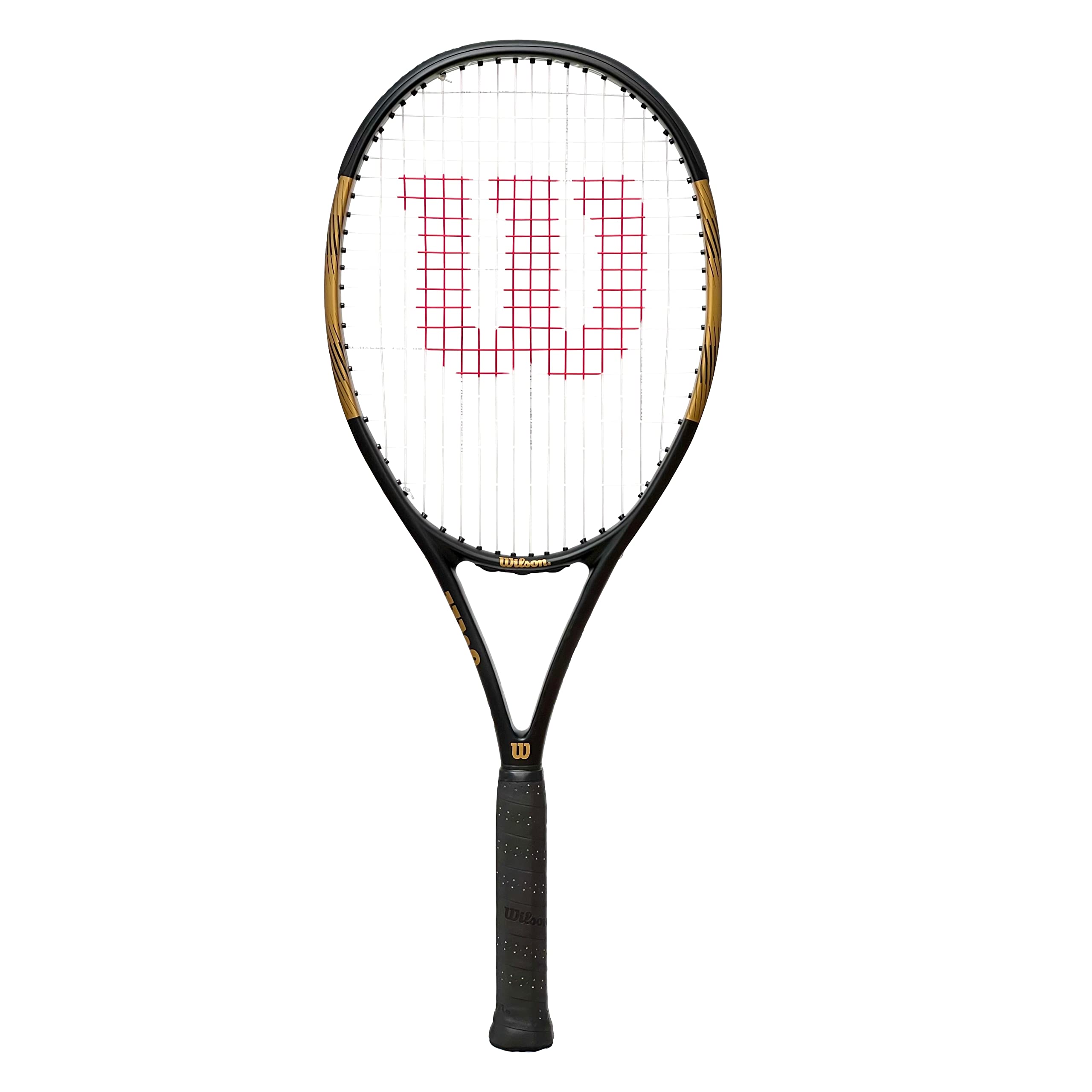 Wilson Serena Elite 103 Adults Tennis Racket Black/Gold (Grip 3 (4 3/8"))