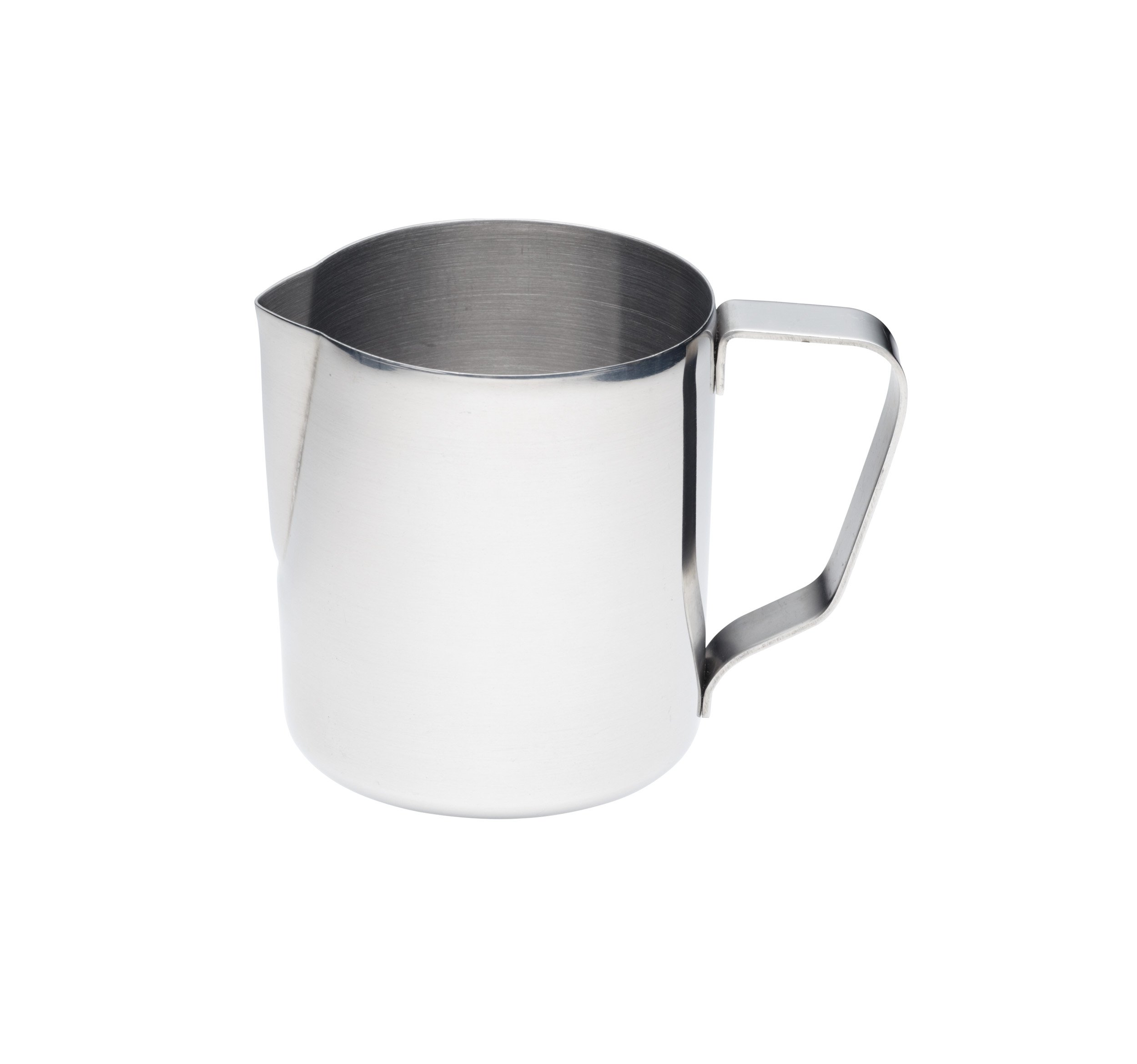 KitchenCraft Medium Stainless Steel Milk Jug/Frothing Jug, 6 ml (1 pt), Silver