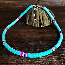 Surfer Choker Boho Jewelry Lightweight Colorful