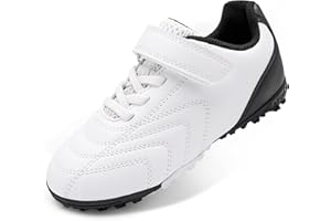 Stelle Boys Girls Indoor Soccer Shoes Kids Turf Shoes Baseball/Softball Futsal Athletic Cleats for Toddler/Little/Big Kid