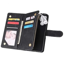 Asuwish Compatible with Google Pixel 4 XL Wallet