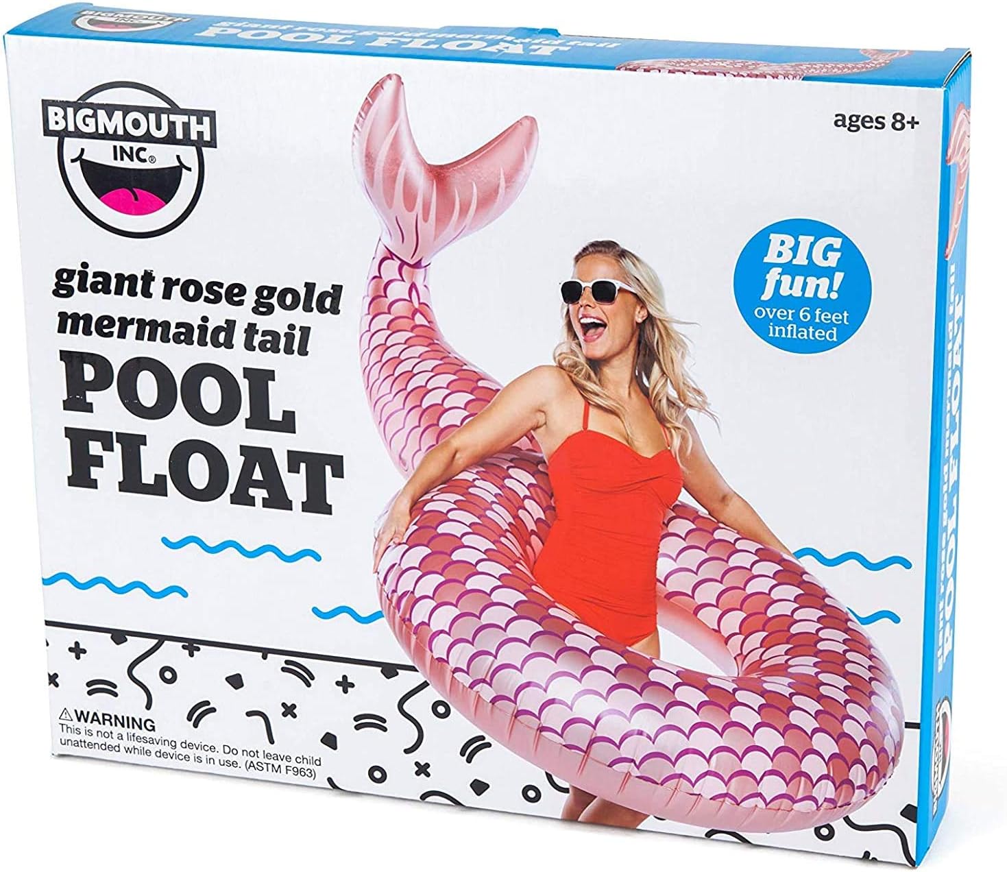big mouth mermaid float
