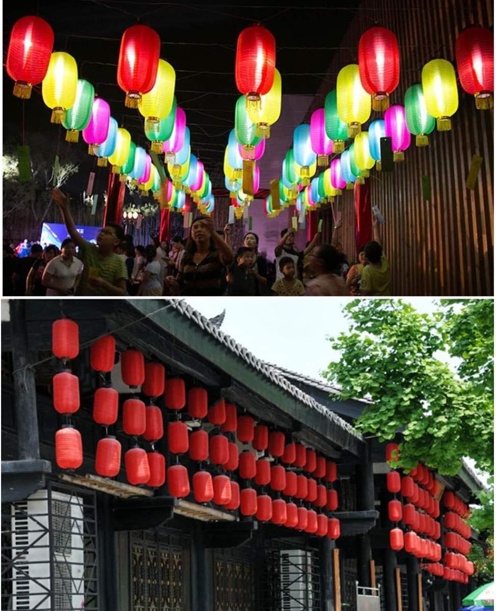 Amosfun 2 Pz Lanterne Di Seta Giapponesi Tradizionali Lanterne Cinesi Rosse Luci Pieghevoli Decorazione Per Sushi Fai Da Te Festosa Lampada A Sospensione All Aperto Impermeabile Rosso Amazon It Illuminazione