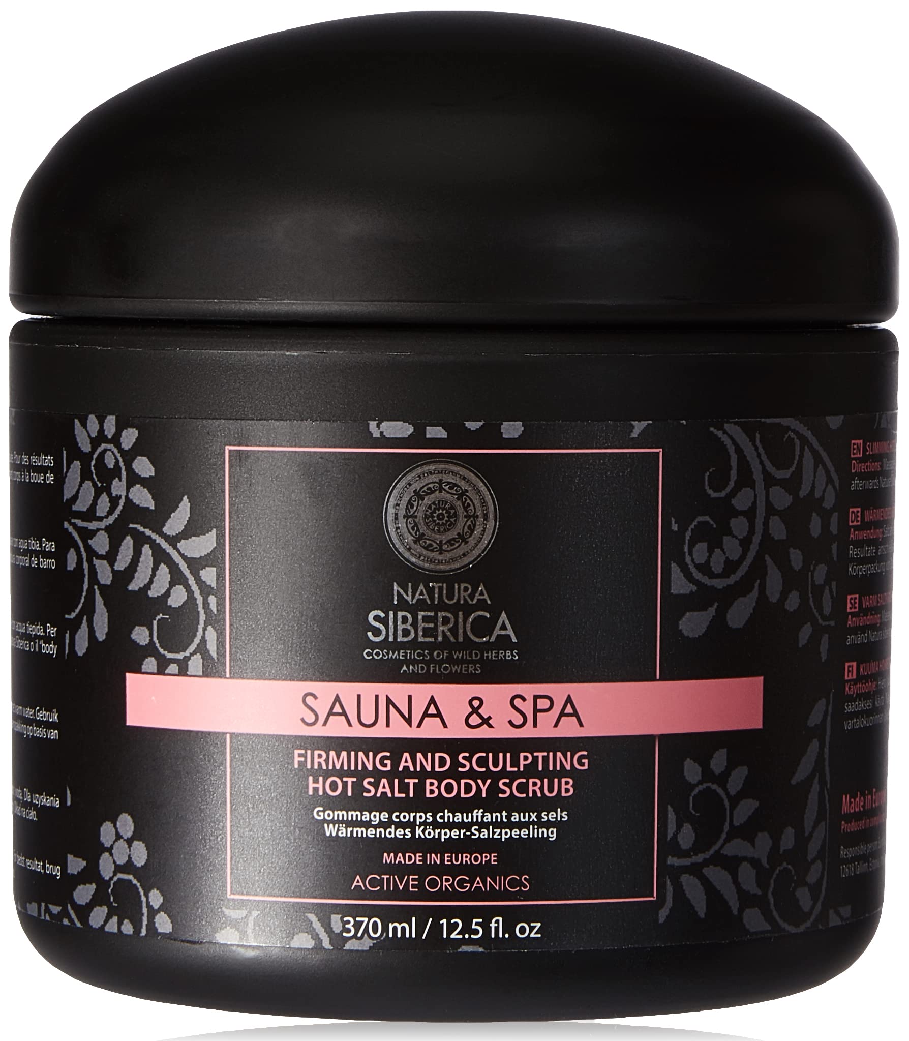 Natura Siberica Warming Figure Care Salt Scrub 370 ml