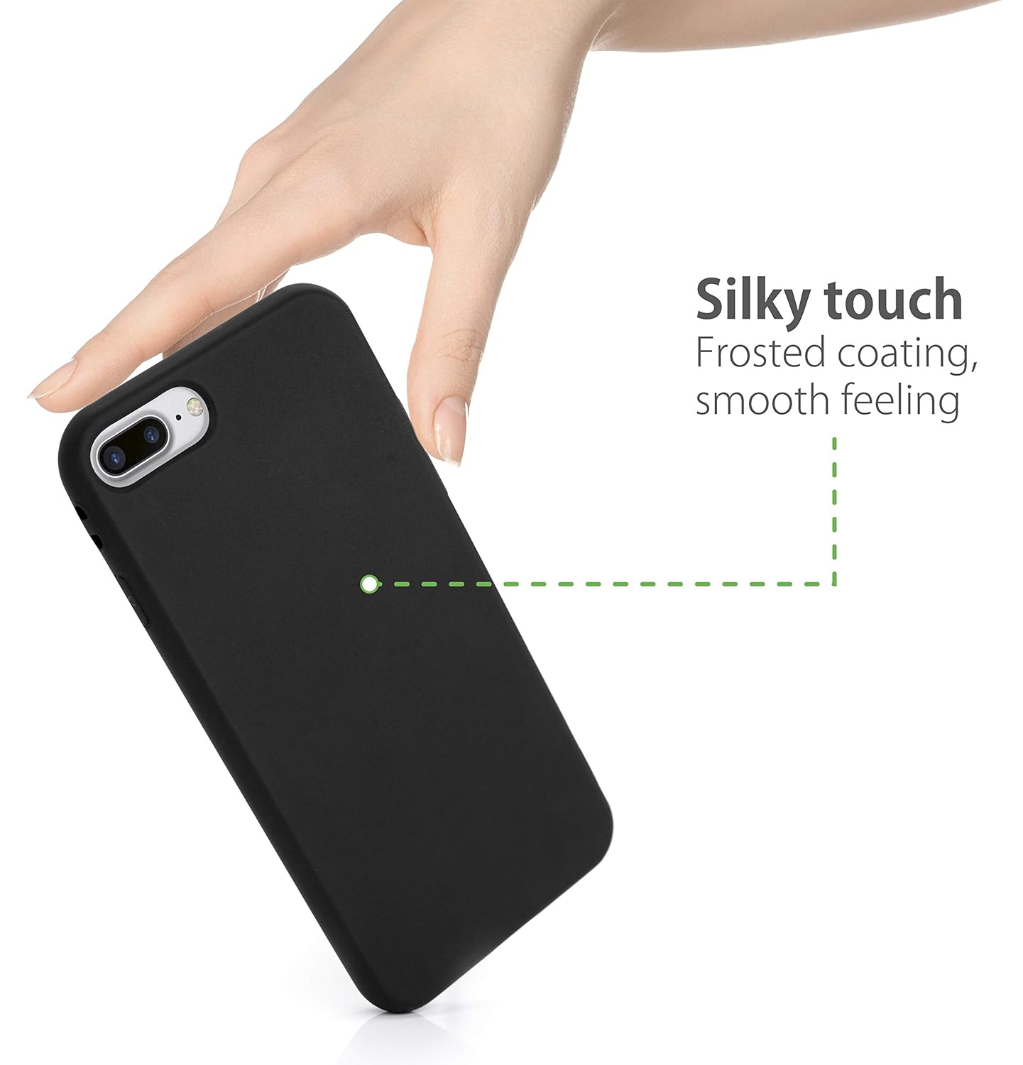 MyGadget Funda Slim para Apple iPhone 7 Plus / 8 Plus en Silicona ...