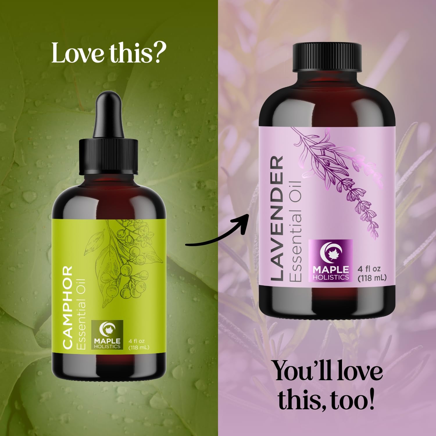 Pure Undiluted Camphor Essential Oil - 100% Pure Camphor Oil for Aromatherapy and Beauty DIYs Great for Soothing Skin and Clearing Chest - Outdoor Diffuser Oil for Patios and Porches (4 Fl Oz)