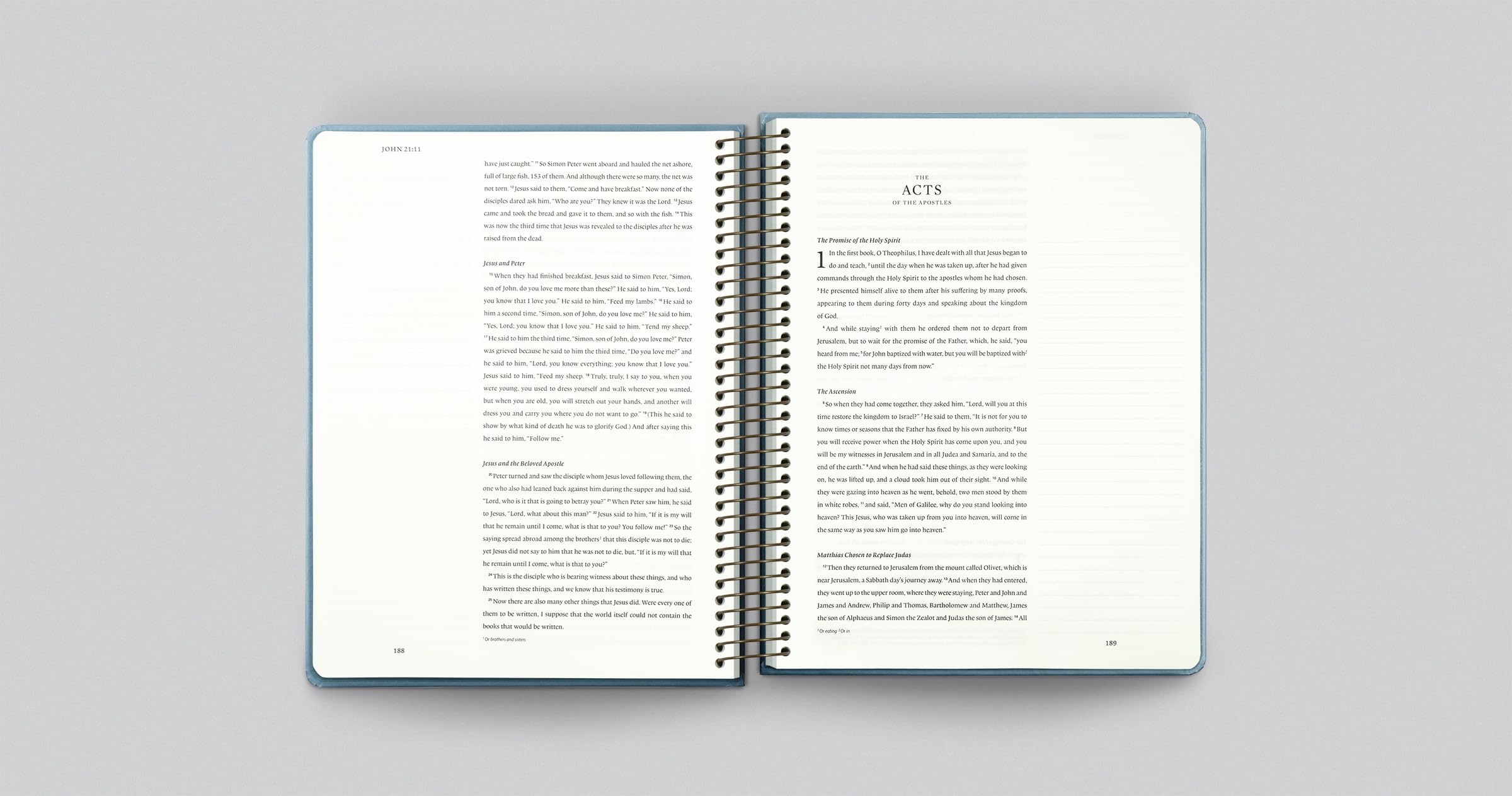 ESV Spiral-Bound Journaling Bible, New Testament (Hardcover): Holy Bible, English Standard Version ESV Spiral-Bound Journaling Bible, New Testament (Hardcover): Holy Bible, English Standard Version Hardcover