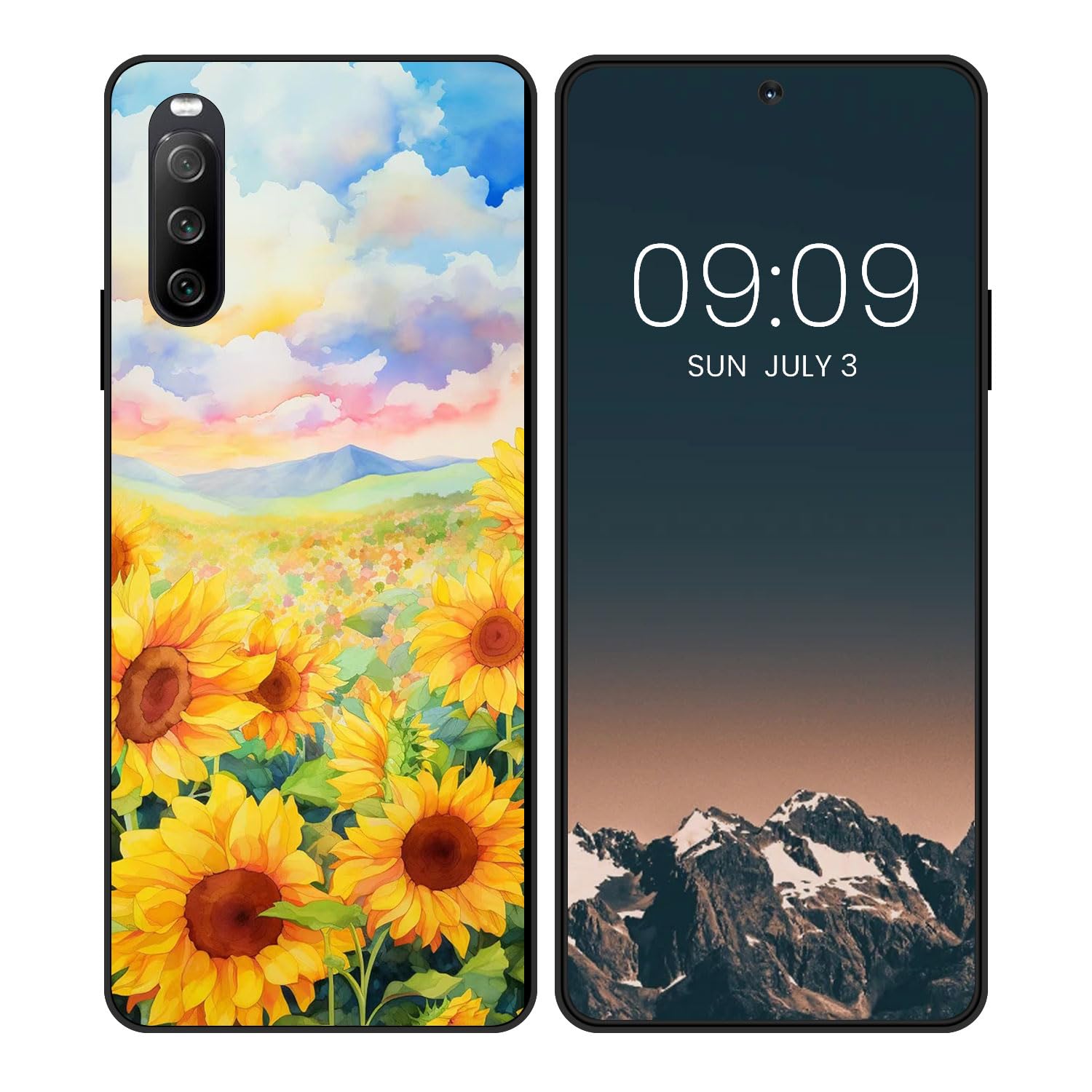 WUACYEAMING for Sony Xperia 10 II Cute Case,Soft