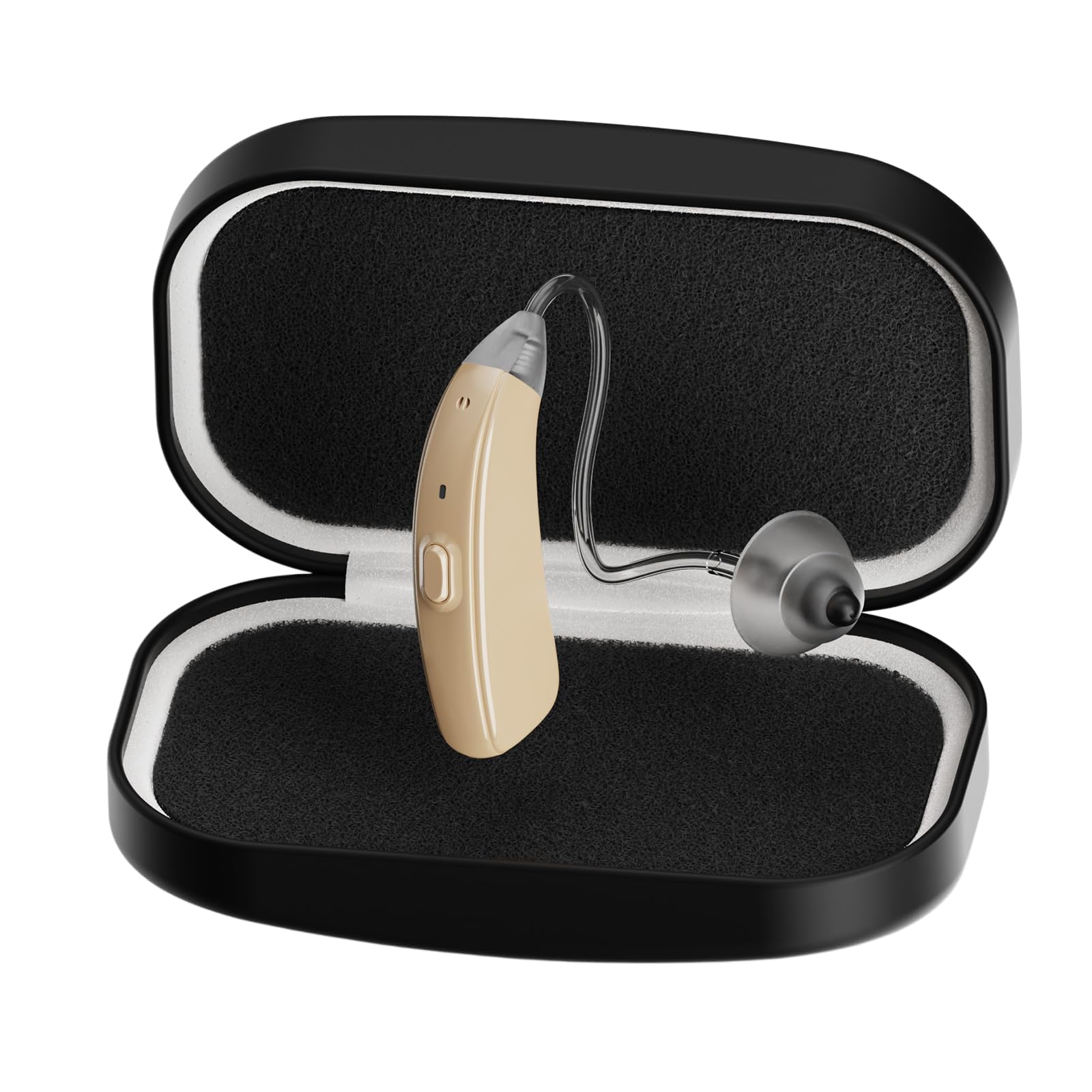 Photo 1 of *FACTORY SEALED* SABAN 1PCS OTC Rechargeable Hearing Aids for Seniors with Noise Cancelling, 5 Volume Modes, Easy Setup, Hearing Amplifier for Adults