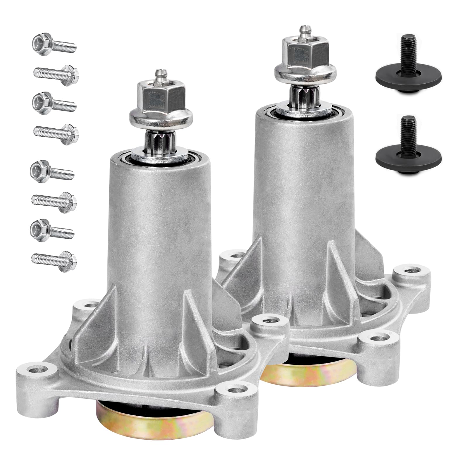 Photo 1 of Antanker 187292 187281 587819701 532187281 587253301 Spindle Assembly Fit for yth22v46 Spindle for Husqvarna AYP Crafts Man 42" 46" 48" 54" Lawn Mower Deck(2 Pack)