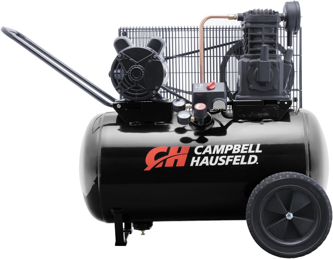 Campbell Hausfeld Air Compressor, 20Gallon Horizontal Portable Single