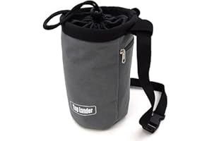 Chalk Bag, No Leak Climbing Chalk Bag Adjustable Drawstring Bag, New Chalk Bag Rock Climbing, Durable Gym Chalk Bag for Gymna