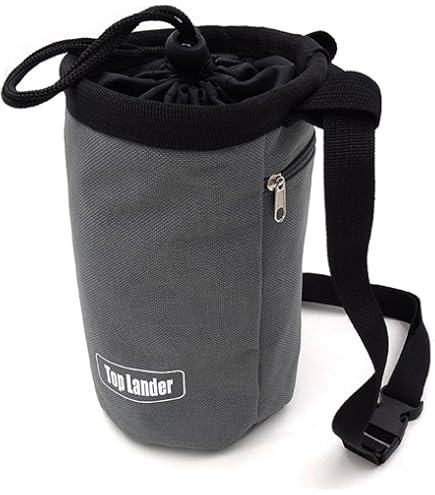 ARVALOLET Sac à Magnésie Escalade Avec Brosse - Sac Craie Imperméable Pour Bloc Et Gymnastique