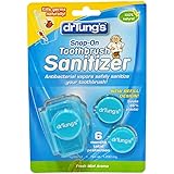 Dr. Tung's Snap-On Toothbrush Sanitizer 60 Day Protection (Flavors Vary)