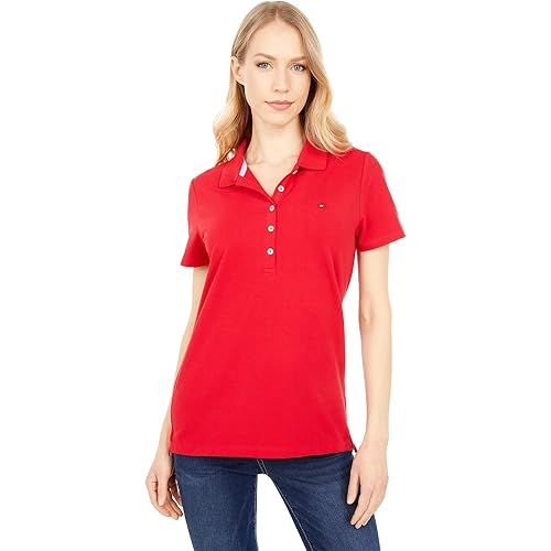 Tommy Hilfiger Women's Classic Short Sleeve Polo Shirt