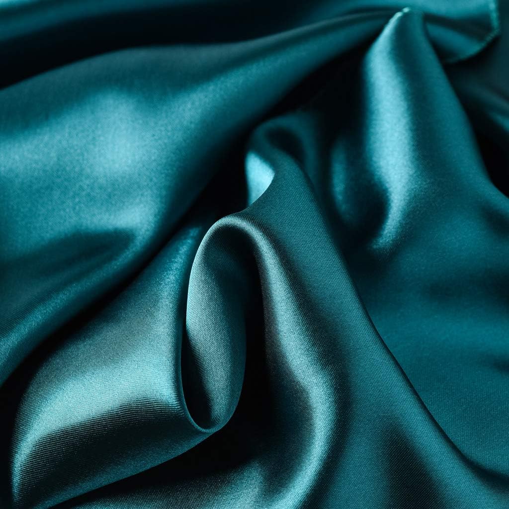 Satin Sheets Set | Satin Sheets Set King | King Sheets Set Teal | Hotel Quality Silky Soft Luxurious | 4 Pc Sheet Set | Durable Comfort Bedding Set !!!