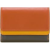 mywalit Double-Flap Wallet Leather Purse | 6 Credit Card Slots | ID Window, Coin Pockets &amp; Pen | Lucca | Classy &amp; Compact Accessory for Men &amp; Women | Perfect for Everyday Use