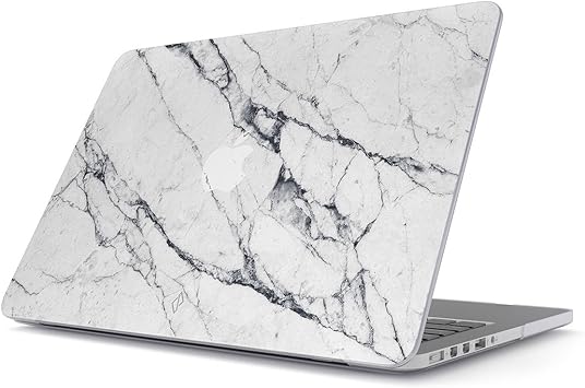 Amazon Com Burga Hard Case Cover Compatible With Macbook Pro 13 Inch Case Release 12 15 Model A1502 A1425 Retina Display No Cd Rom Satin White Marble Computers Accessories