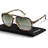 livho Trendy Polarized Aviator Sunglasses Women Men, Retro Sun Glasses for Women Men 2025, Oversized UV Protection Shades